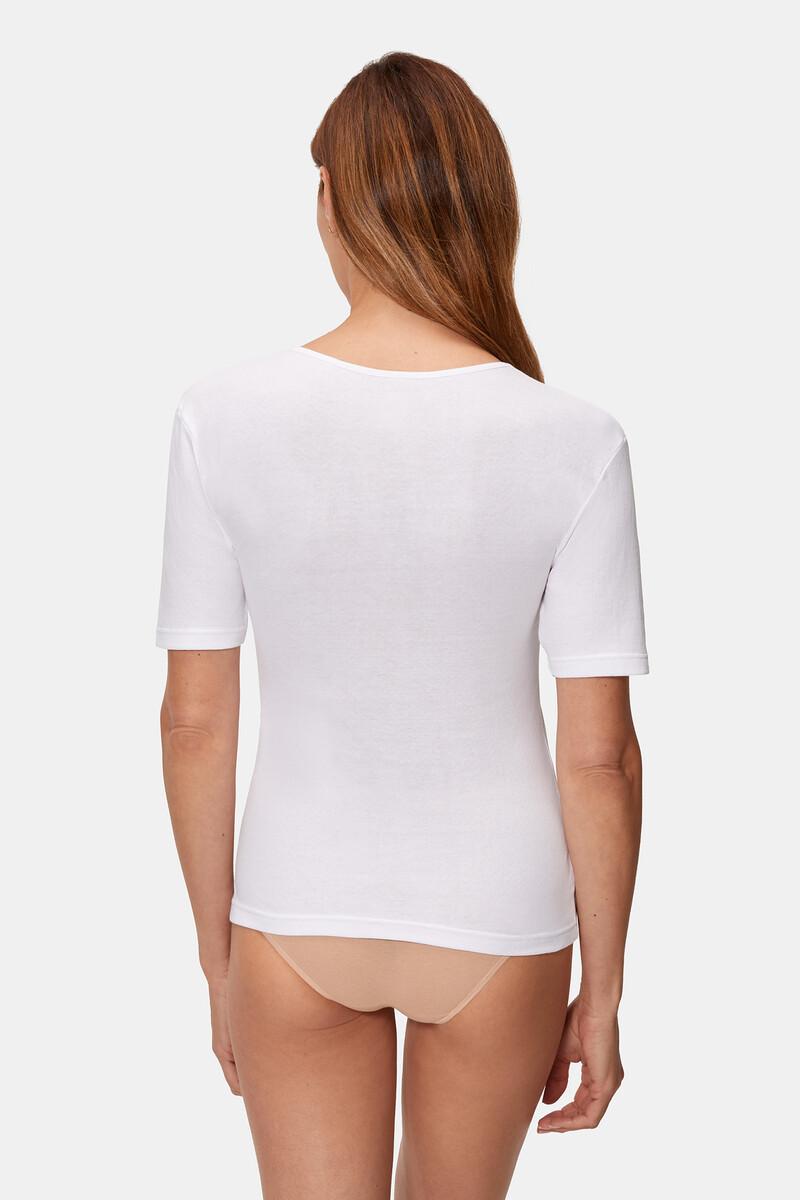 Women'secret Camiseta Manga Corta 100% Algodón Térmica Con Doble Capa