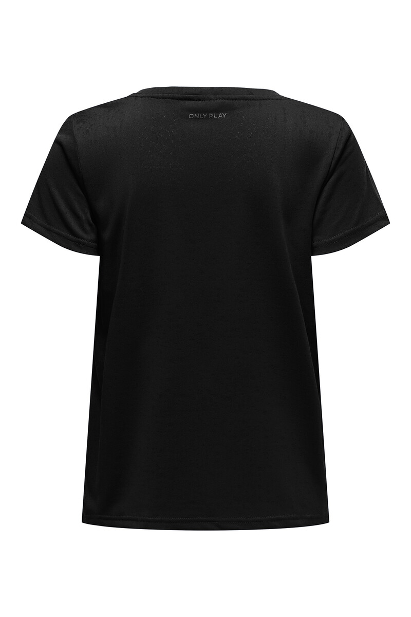 Women'secret Camiseta Manga Corta Y Cuello V Y Con Tejido Efecto Agua