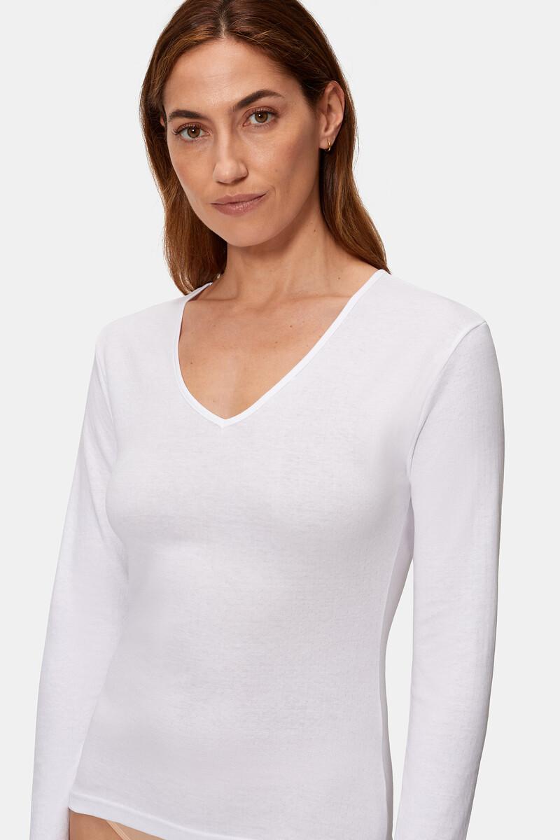 women'secret Camiseta manga larga 100% algodón térmica con doble capa