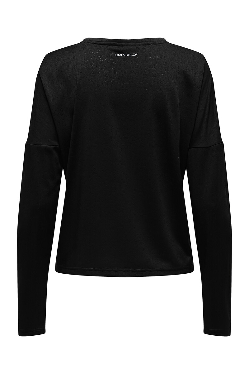 Women'secret Camiseta Manga Larga Y Cuello Redondo Y Con Tejido Efecto Agua