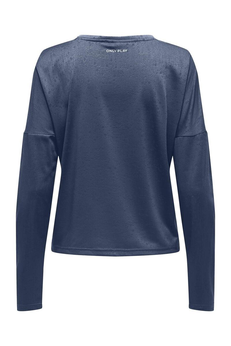 Women'secret Camiseta Manga Larga Y Cuello Redondo Y Con Tejido Efecto Agua