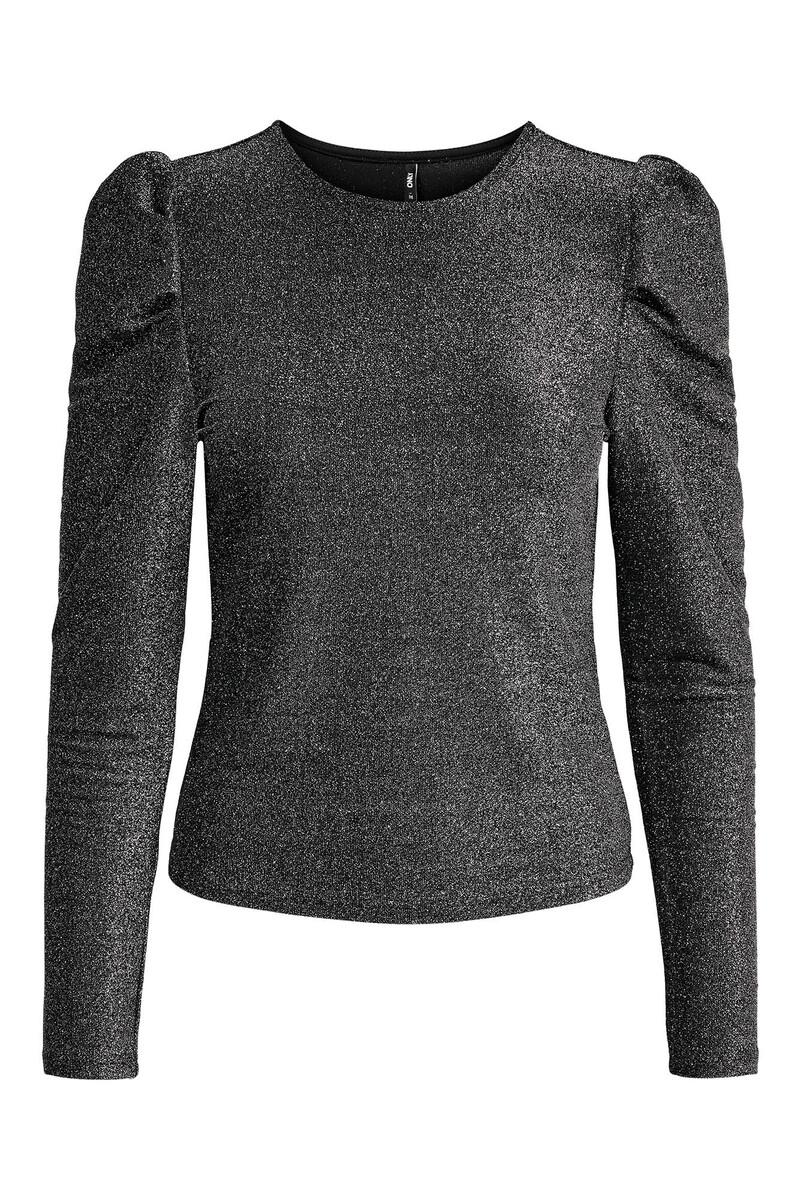 women'secret Camiseta premamá de mangas abullonadas purpurina
