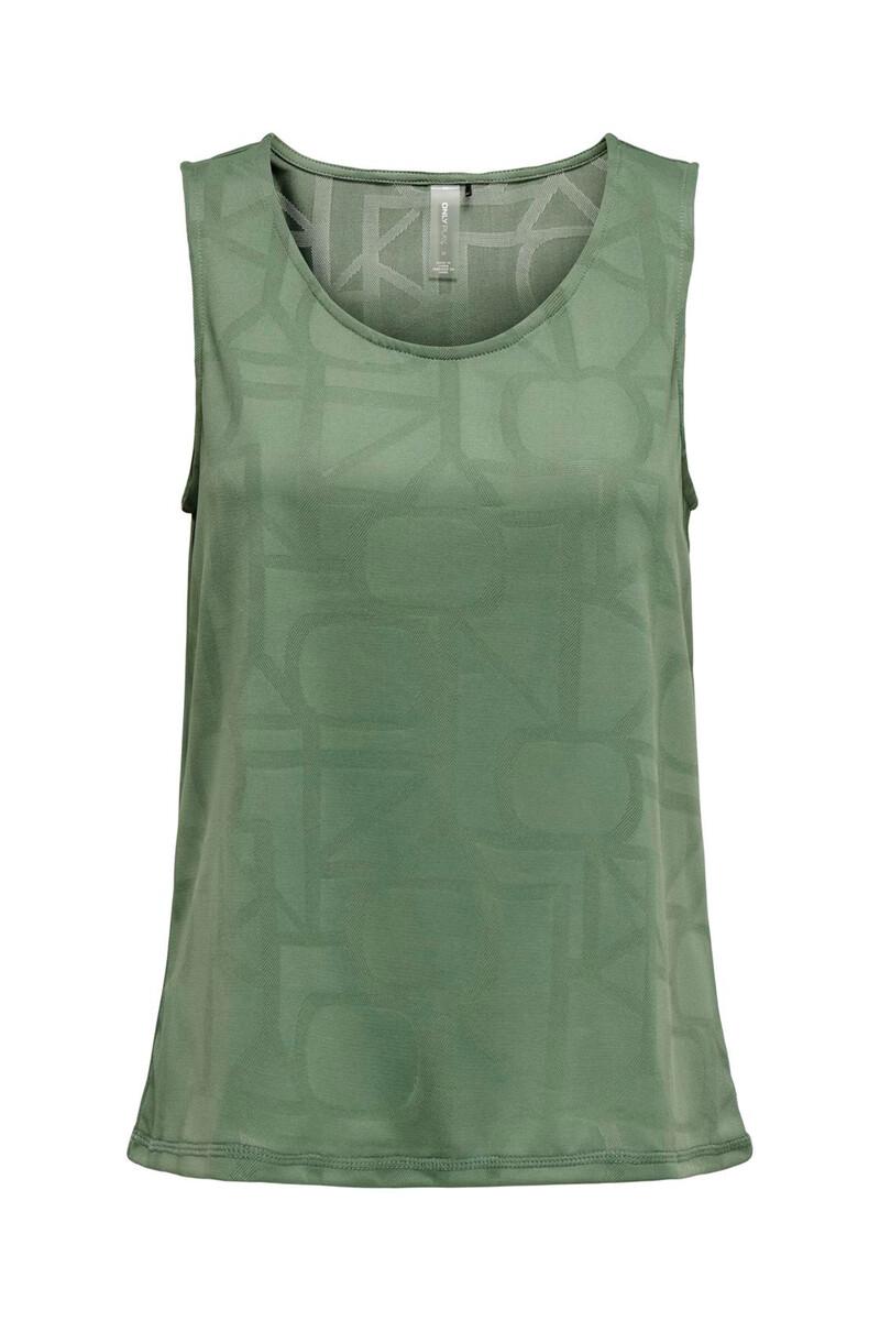 women'secret Camiseta técnica de tirantes y cuello redondo