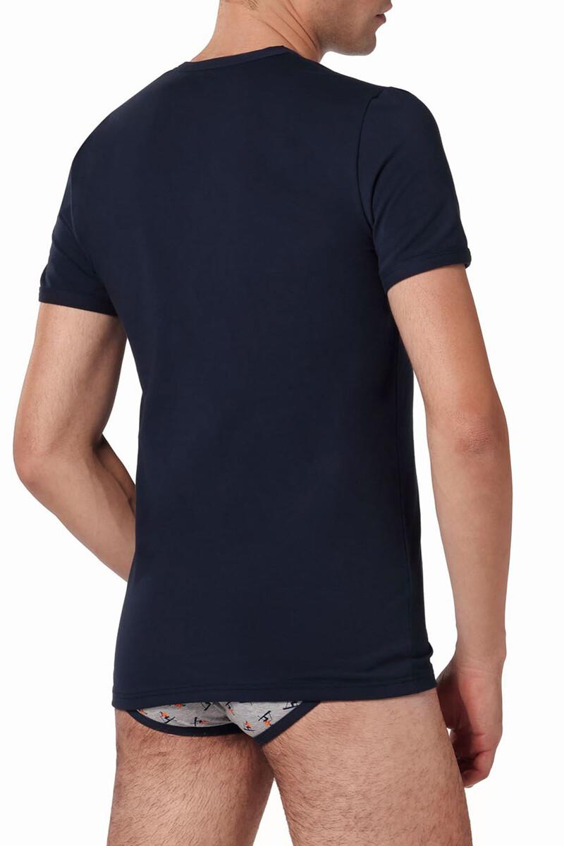 Women'secret Camiseta Termal De Hombre Cuello Pico Manga Corta