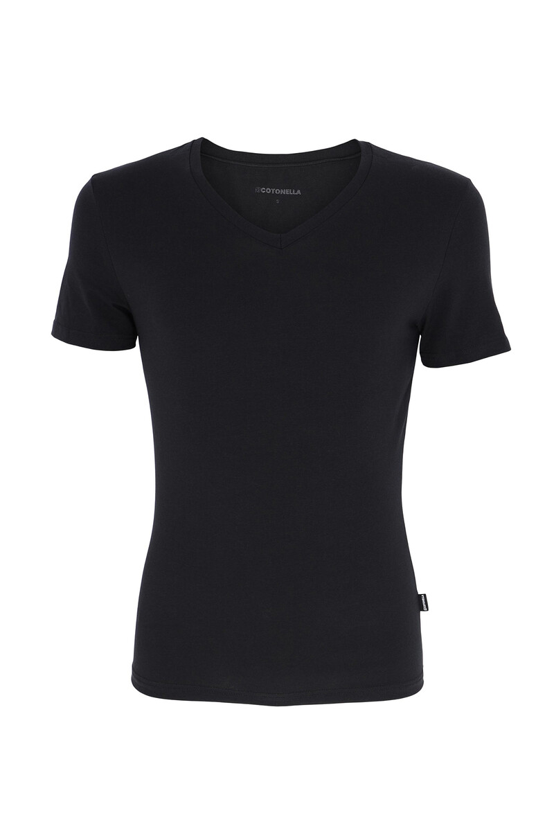 Women'secret Camiseta Termal De Hombre Cuello Pico Manga Corta
