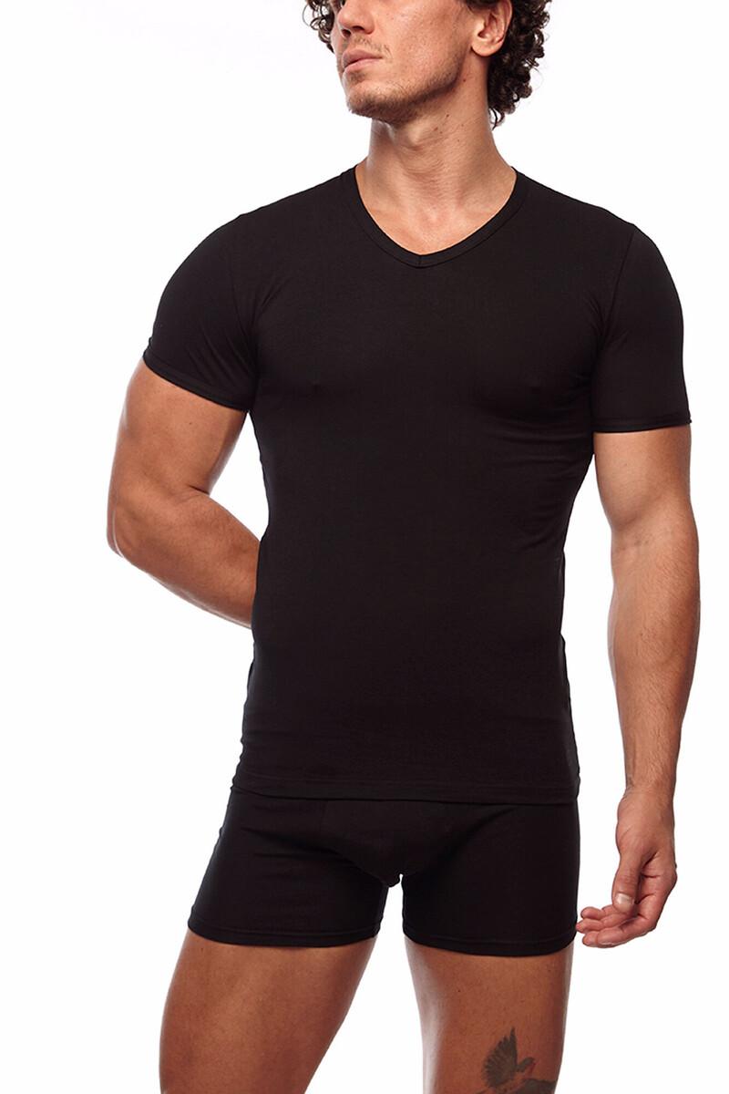 women'secret Camiseta termal de hombre cuello pico manga corta