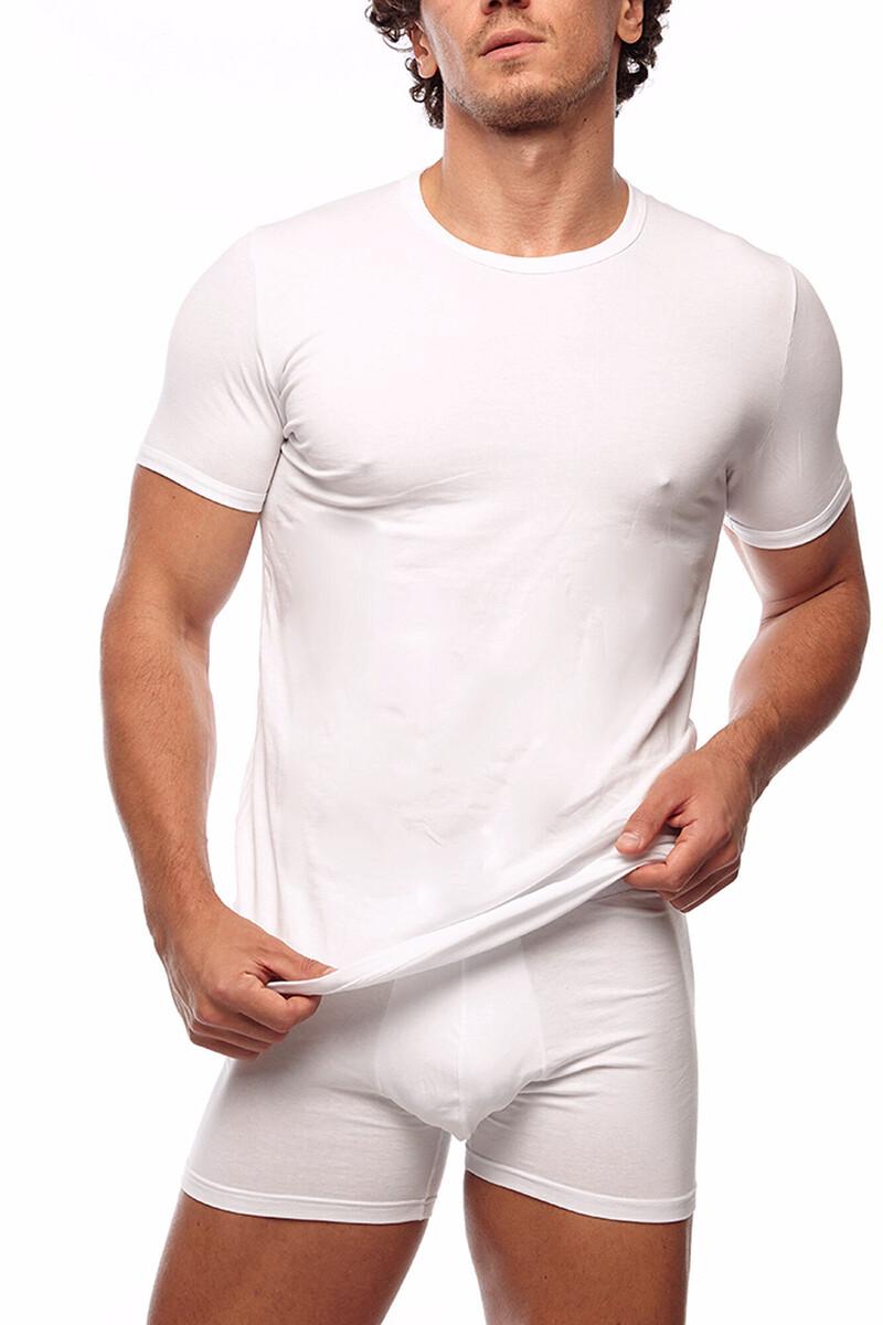 Women'secret Camiseta Termal De Hombre Cuello Redondo Manga Corta