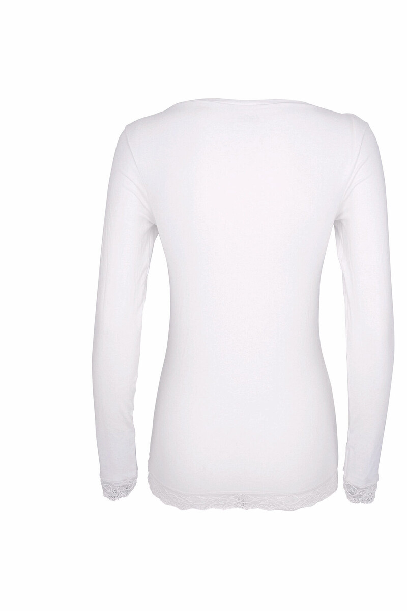 Women'secret Camiseta Termal De Mujer Cuello Redondo Manga Larga