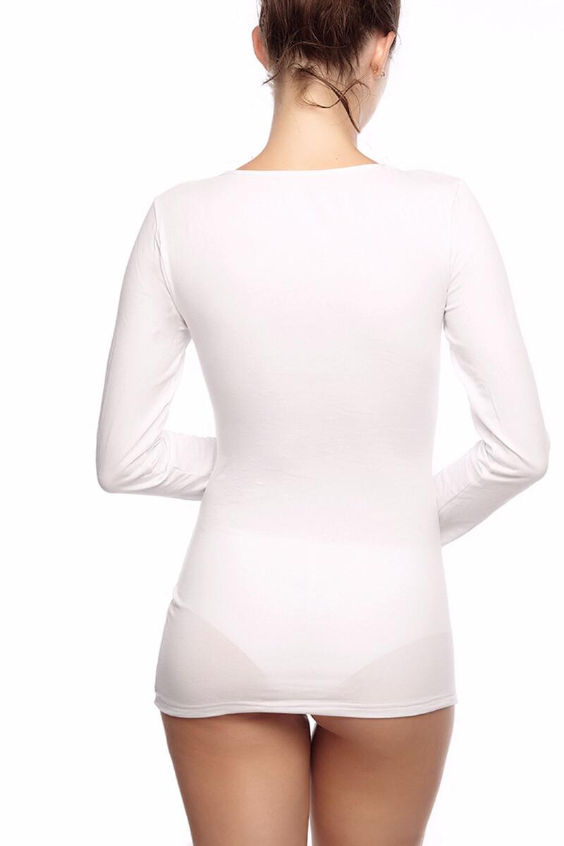Women'secret Camiseta Termal De Mujer Cuello Redondo Manga Larga