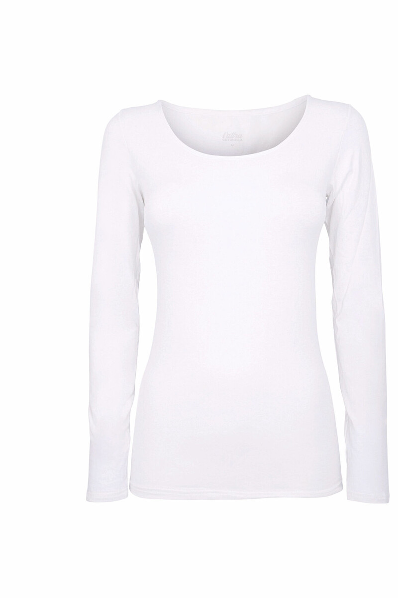 Women'secret Camiseta Termal De Mujer Cuello Redondo Manga Larga