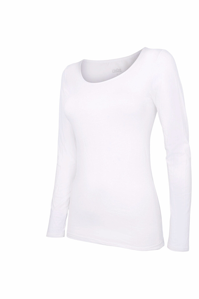 Women'secret Camiseta Termal De Mujer Cuello Redondo Manga Larga