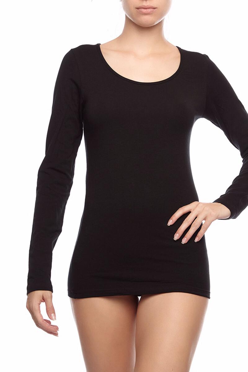 Women'secret Camiseta Termal De Mujer Cuello Redondo Manga Larga