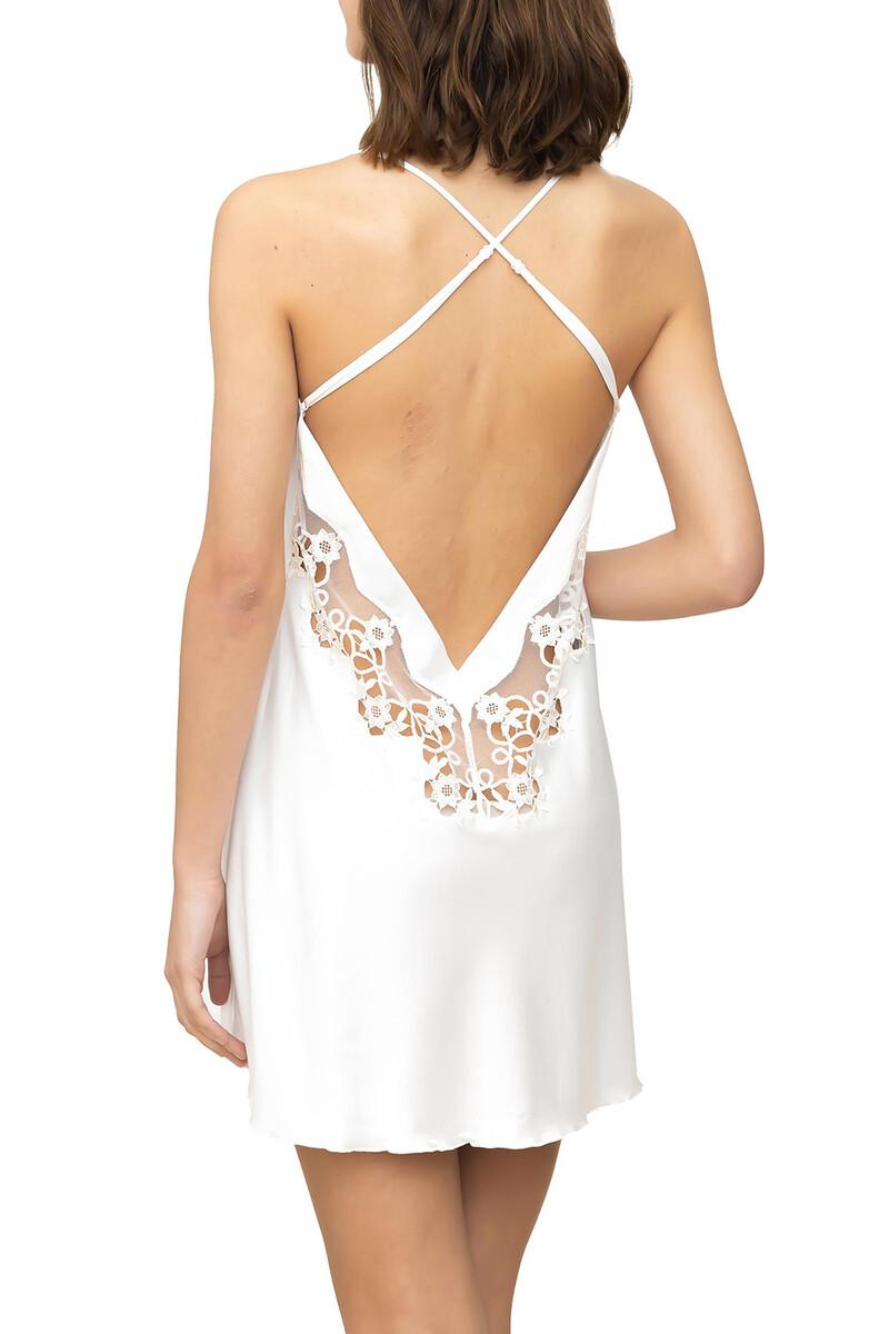 Women'secret Camisón Corto De Tirantes De Mujer Satinado