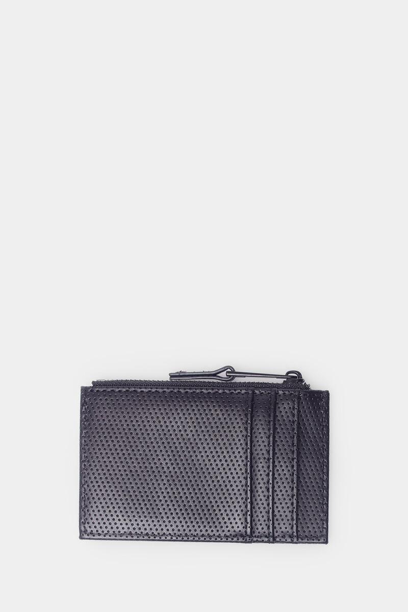 Women'secret Cartera Básica Efecto Piel Con Micro Perforado