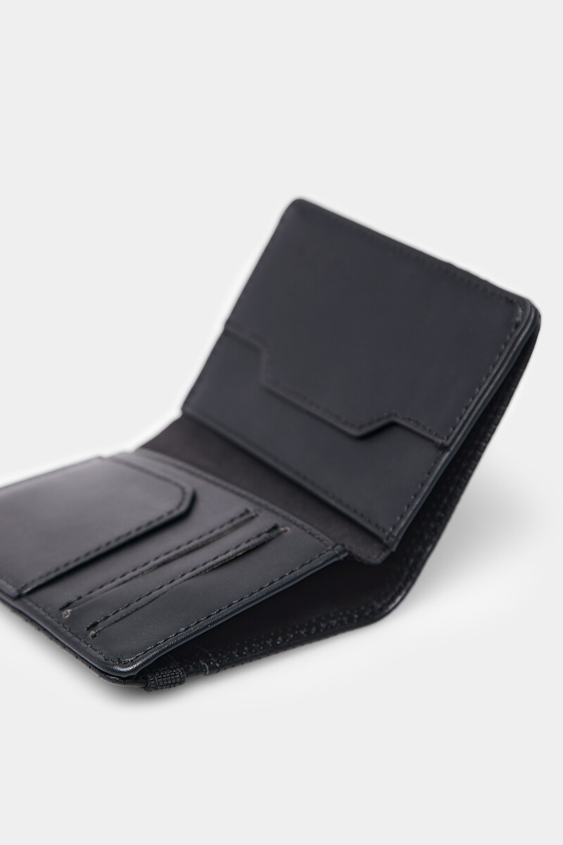 Women'secret Cartera Slim Efecto Piel Con Micro Perforado