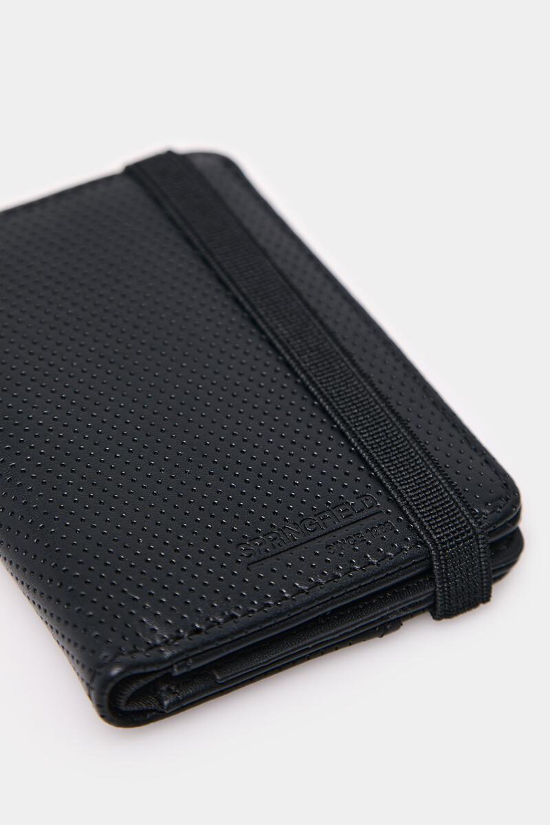 Women'secret Cartera Slim Efecto Piel Con Micro Perforado
