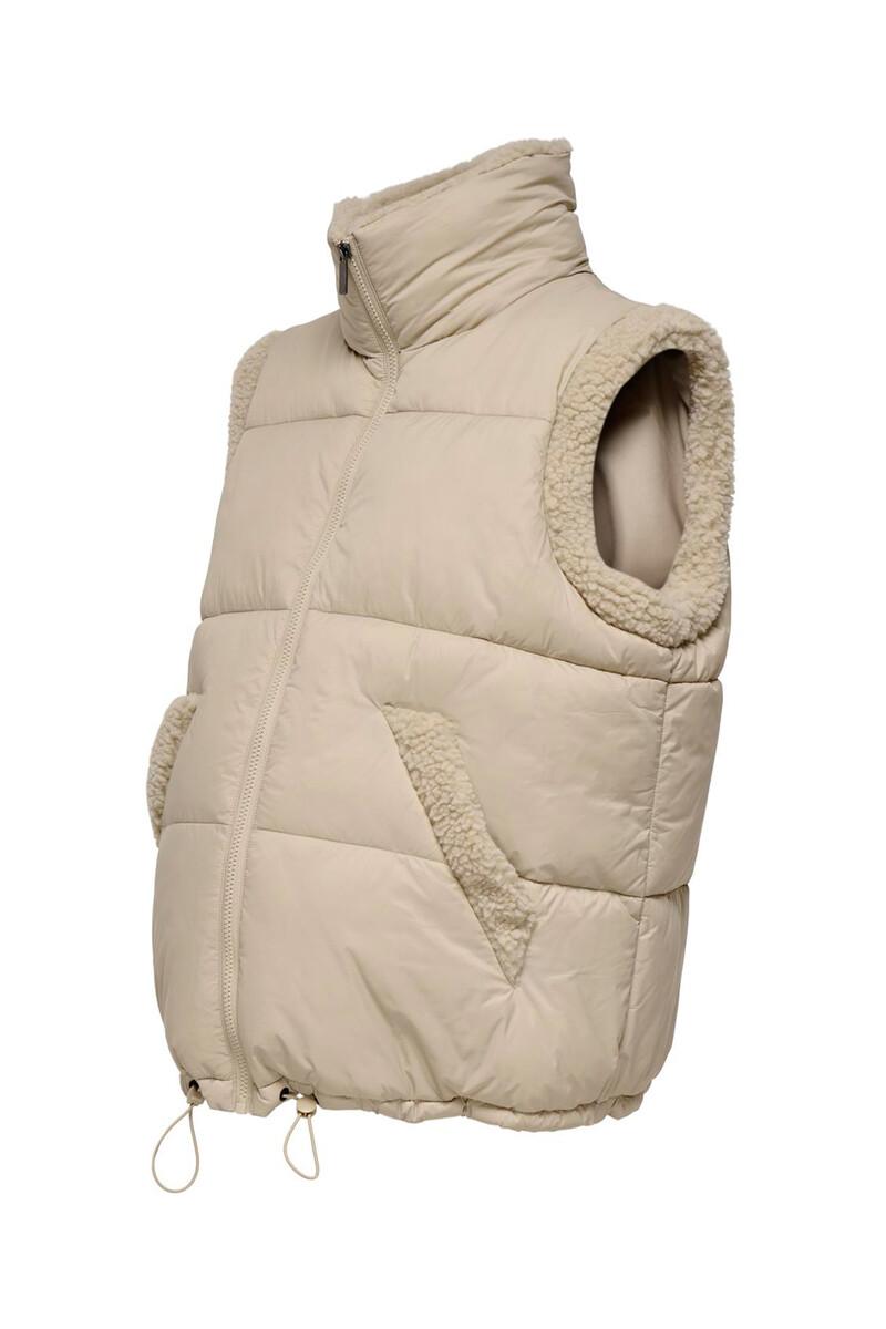 Women'secret Chaleco Acolchado Premamá Con Borreguito