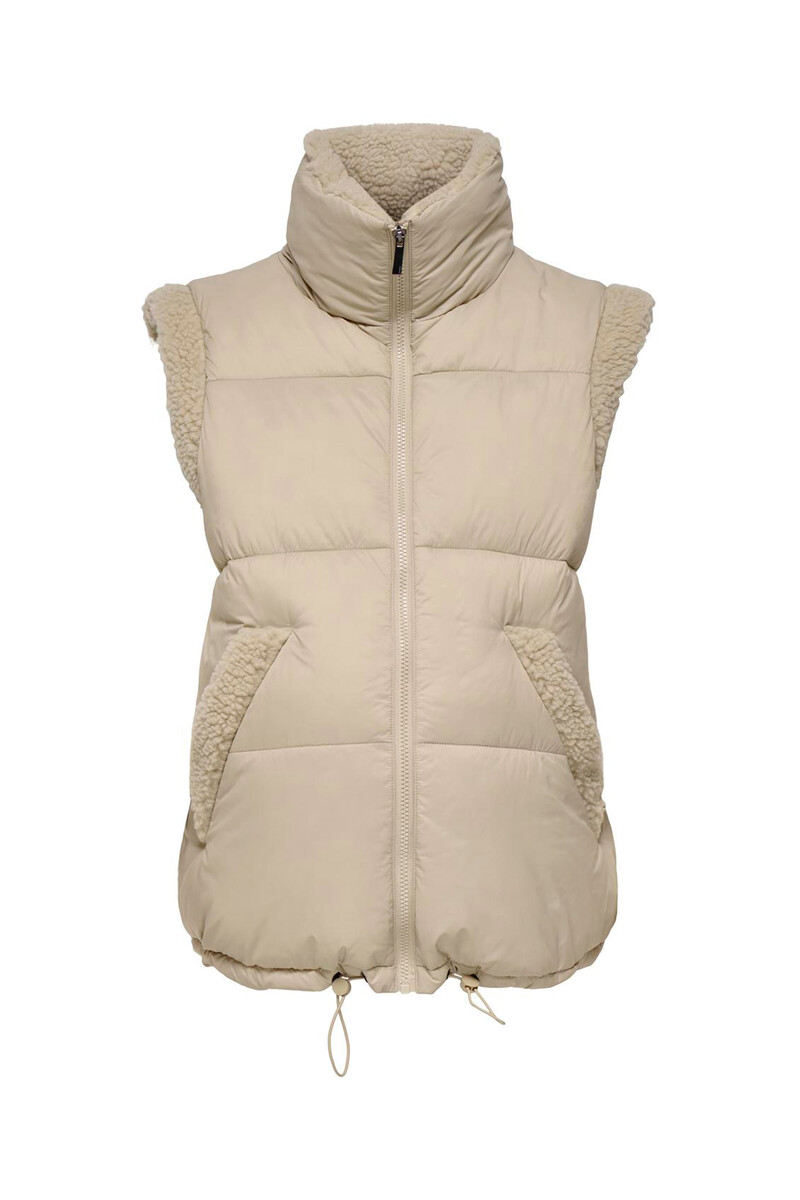 women'secret Chaleco acolchado premamá con borreguito