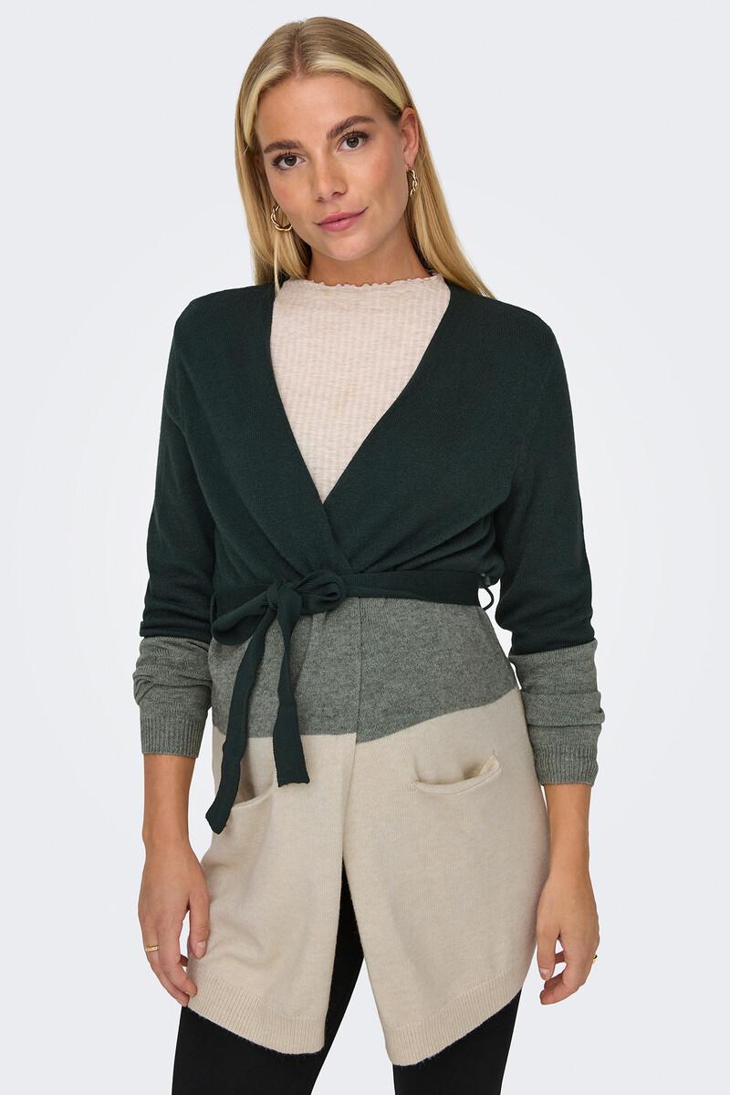 Women'secret Chaqueta De Punto Larga Premamá A Rayas