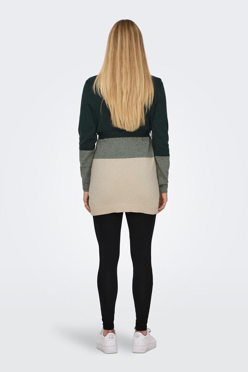 Women'secret Chaqueta De Punto Larga Premamá A Rayas
