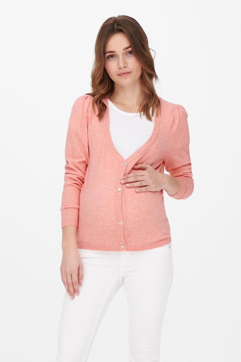 women'secret Chaqueta de punto premamá color rosa claro