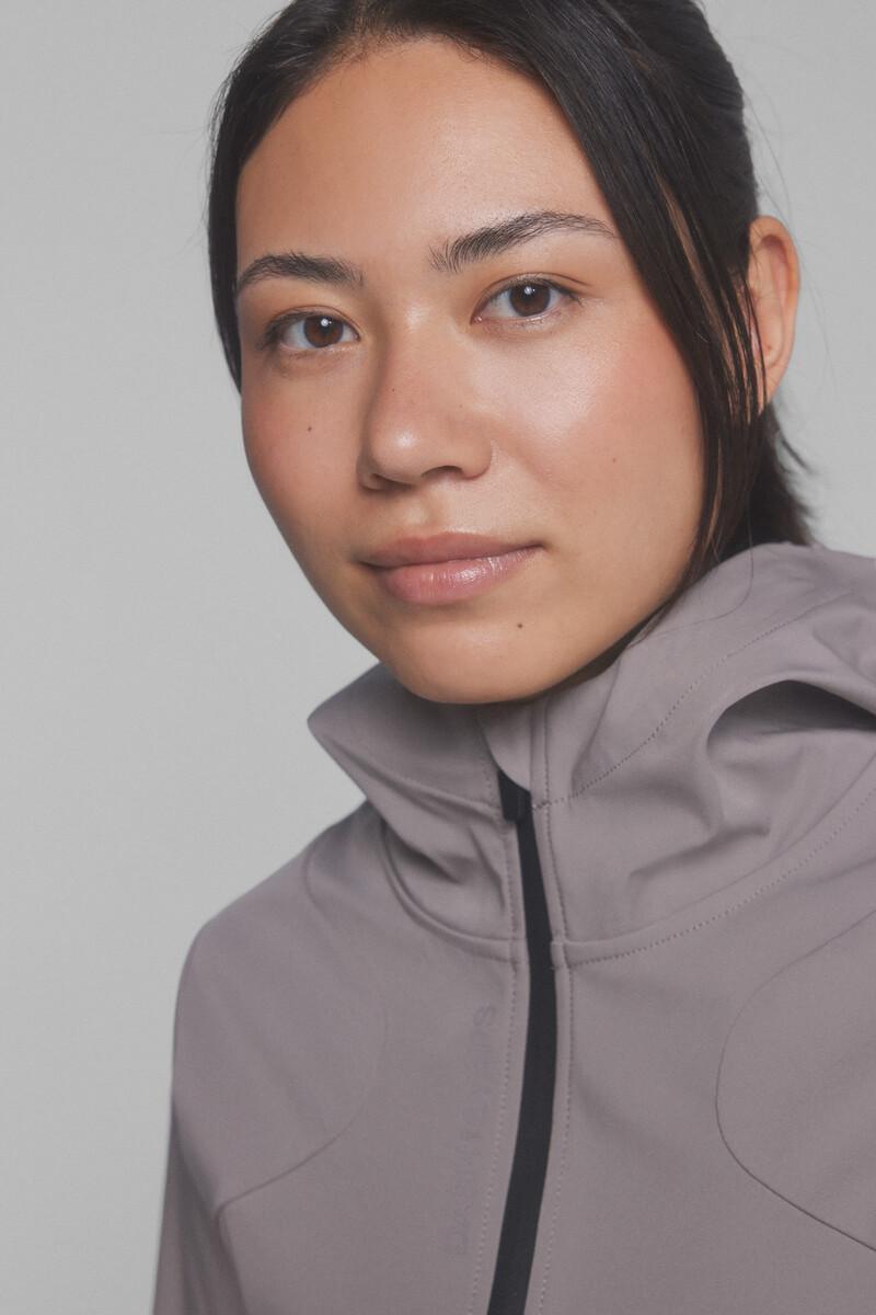Women'secret Chaqueta Técnica Water-repellent Marrón