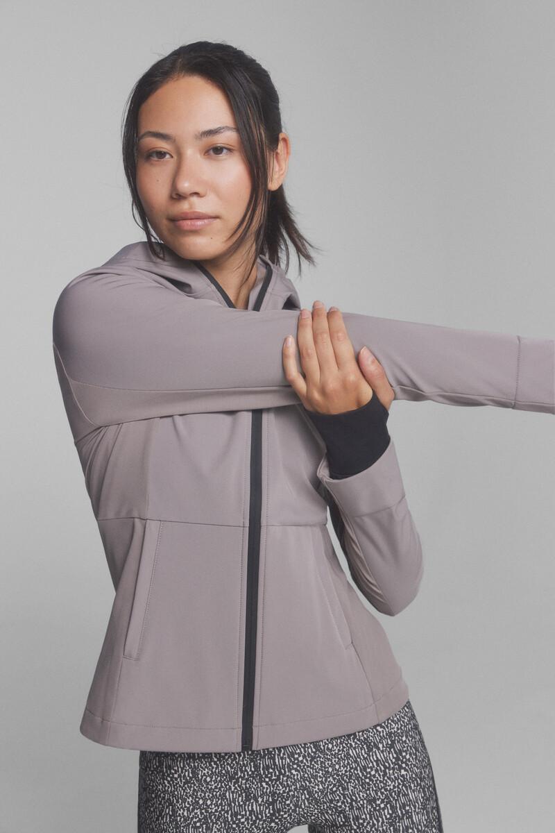 women'secret Chaqueta técnica water-repellent marrón