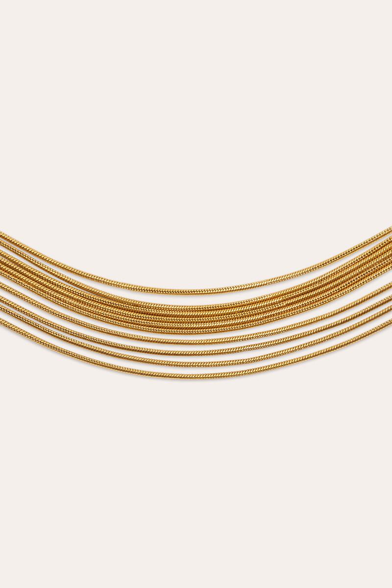 Women'secret Choker Cleopatra Premium Acero Baño Oro