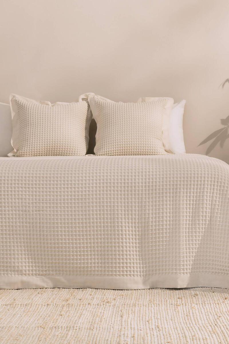 women'secret Colcha 100% algodón nido abeja. Cama 150-160cm