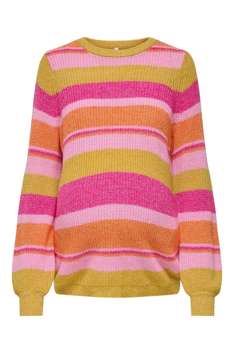 women'secret Jersey de punto premamá con cuello redondo y hombros caídos