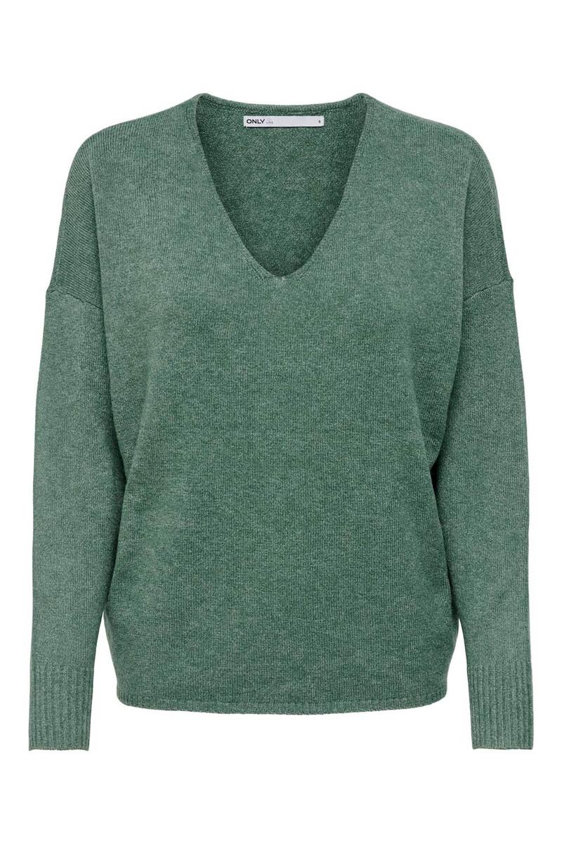 women'secret Jersey de punto premamá con cuello V y hombros caídos