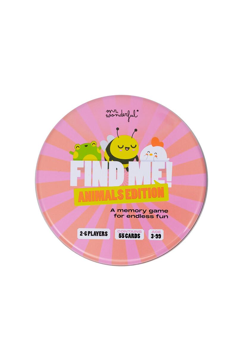 women'secret Juego de cartas - Find me Animals edition