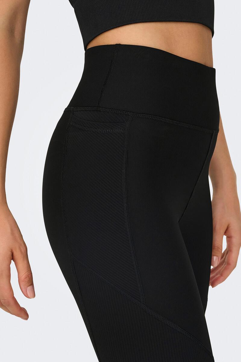 Women'secret Leggings De Cintura Alta Y Bolsillo Lateral
