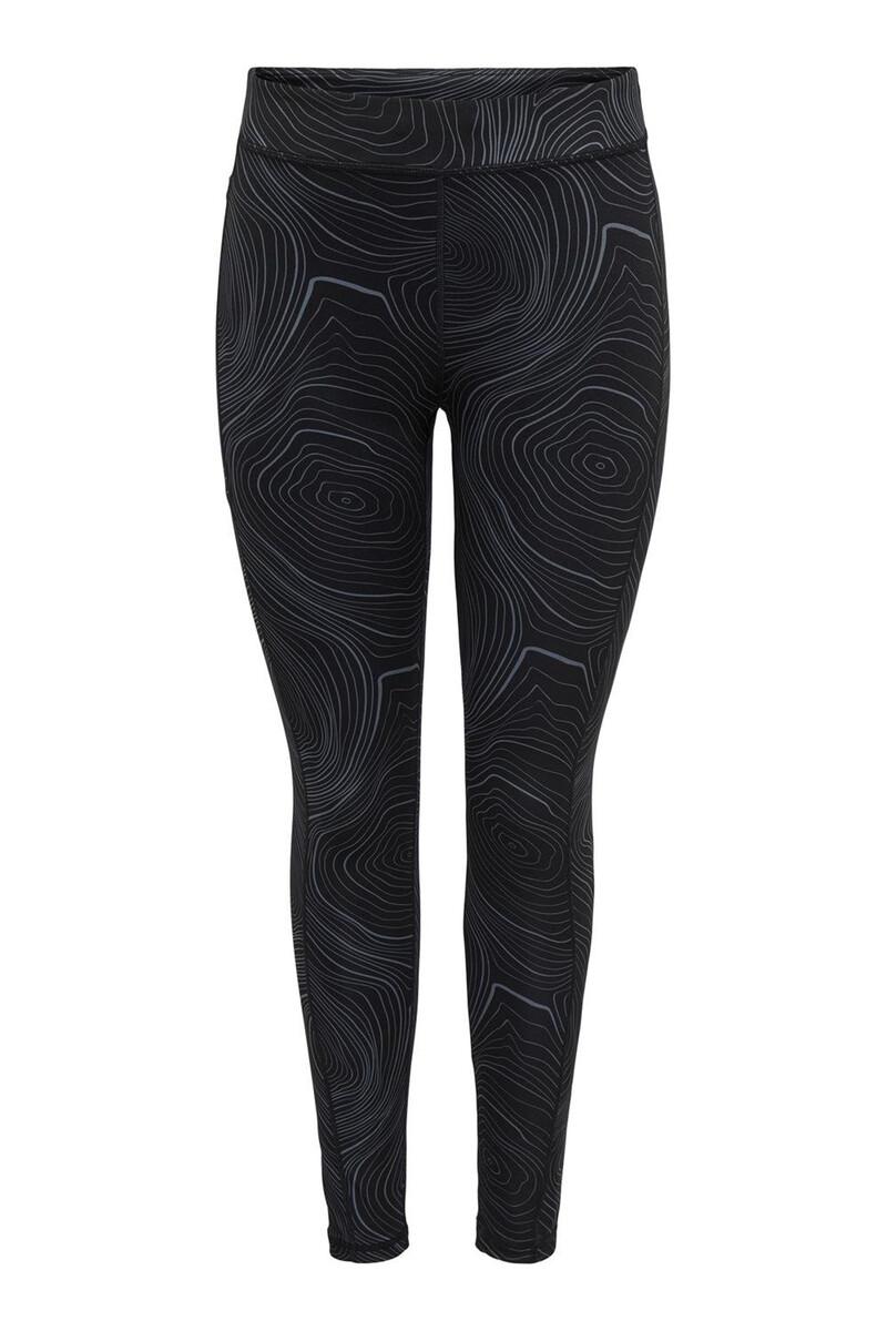 women'secret Leggins de cintura alta cierre con cordón y bolsillo lateral