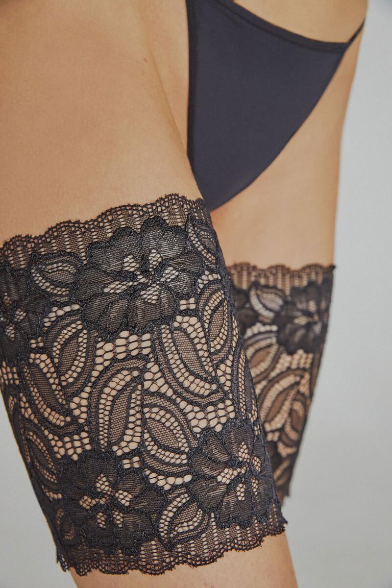 Women'secret Liguettes Bridal Con Encaje Y Bandas De Silicona