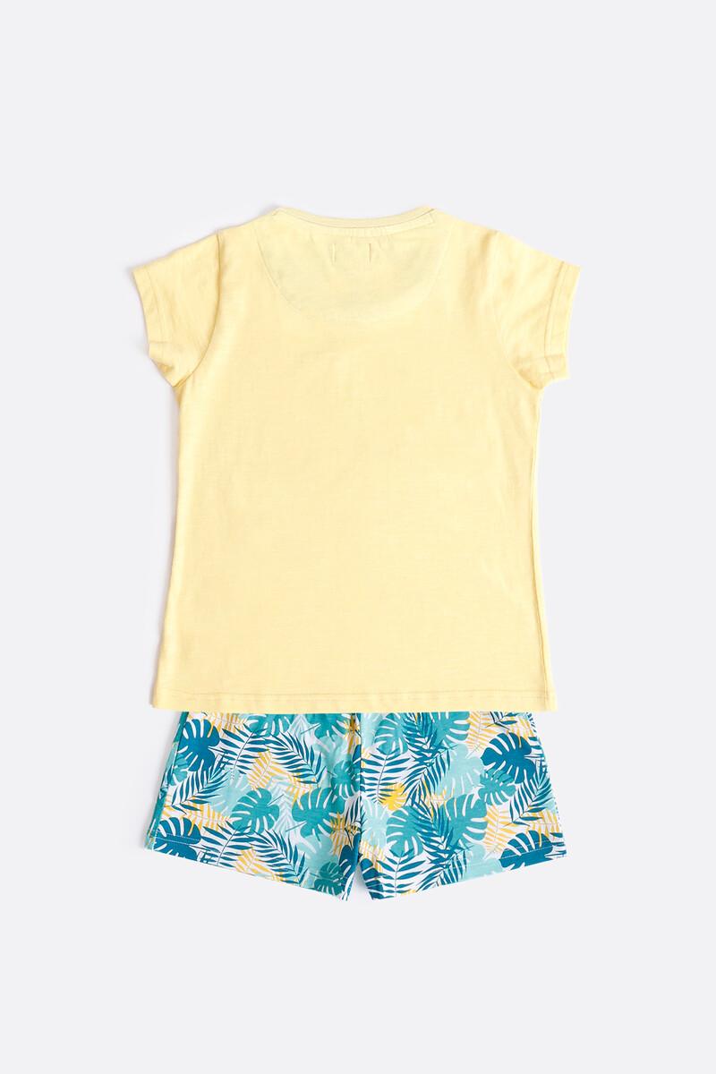 Women'secret MR WONDERFUL Pijama Manga Corta Piña Para Niña