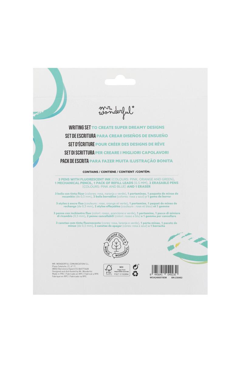 Women'secret Mr.Wonderful - Set De Escritura Para Crear Diseños De Ensueño