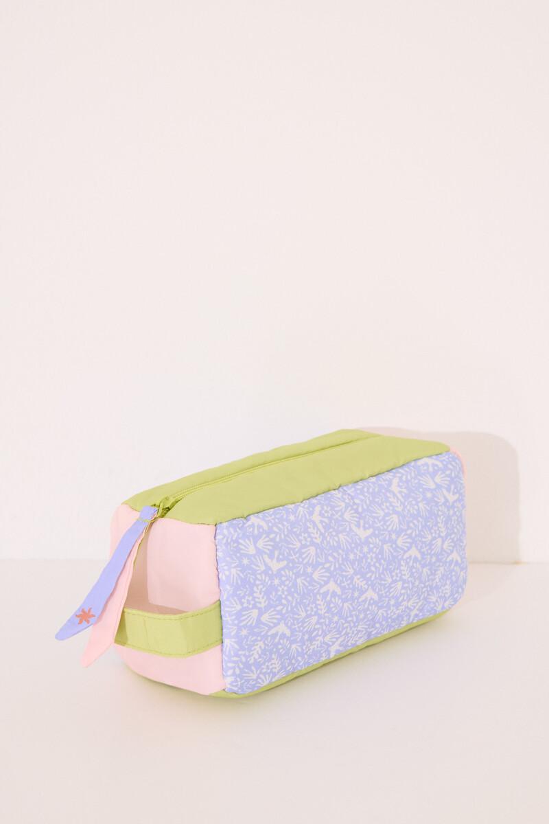 Women'secret Neceser Pequeño Estuche Hojas Multicolor