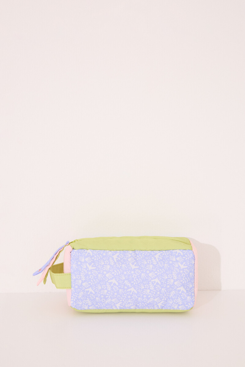 Women'secret Neceser Pequeño Estuche Hojas Multicolor