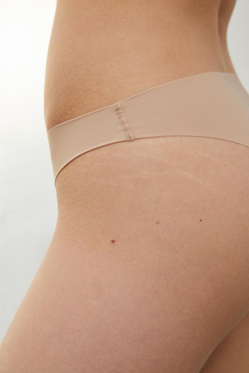 Women'secret Pack 2 Brgas Brasileñas Nude Laser Cut