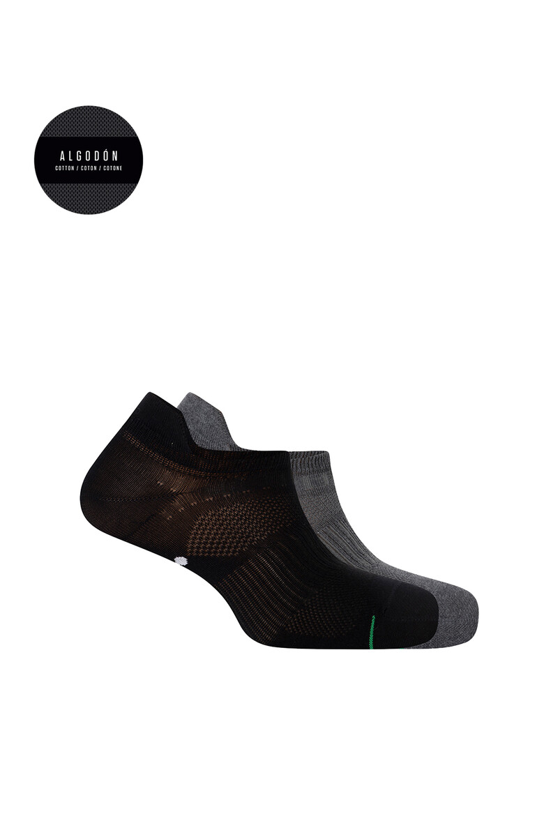 women'secret Pack 2 calcetines de algodón deportivos semilisos