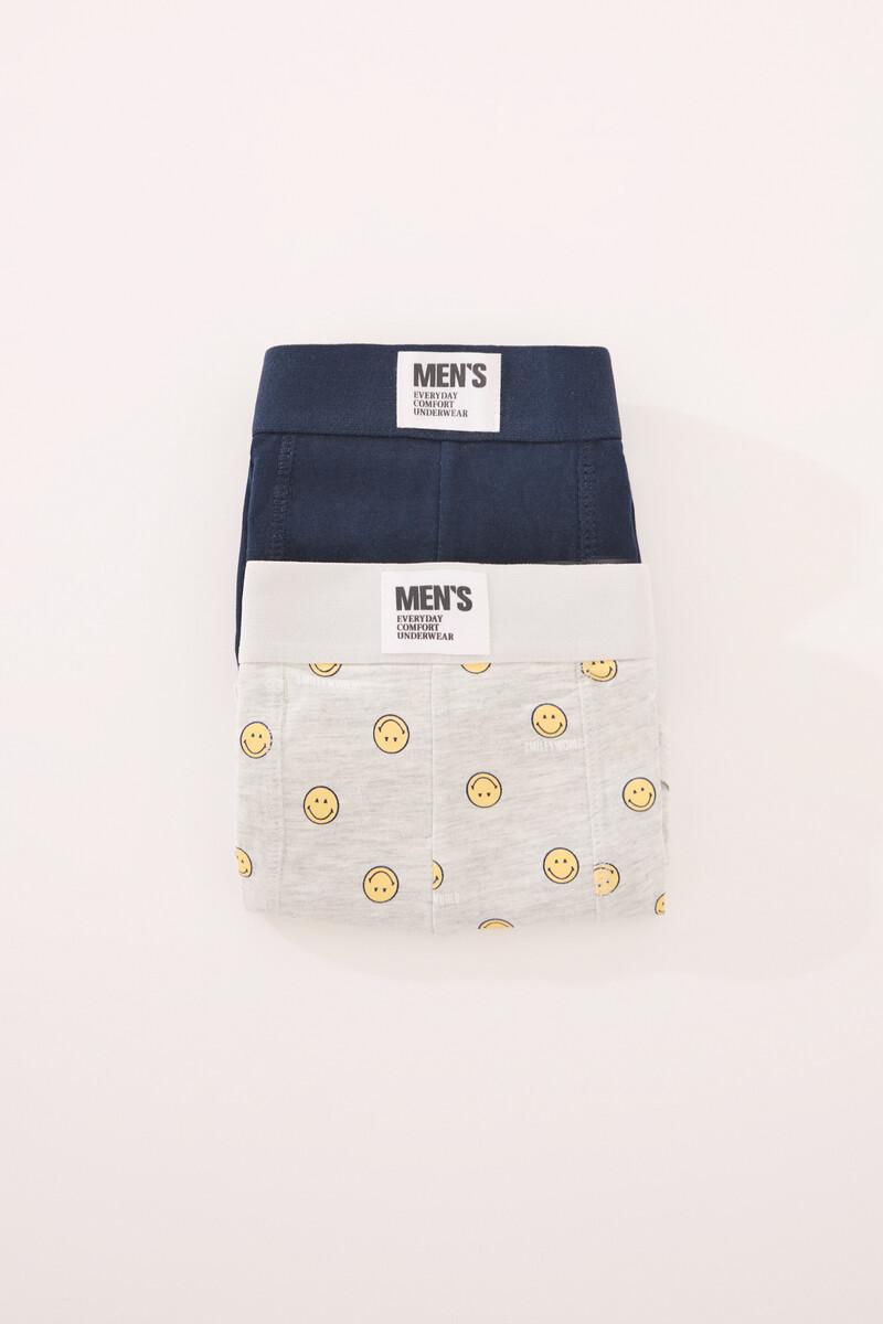 women'secret Pack 2 calzoncillos bóxer algodón Smiley
