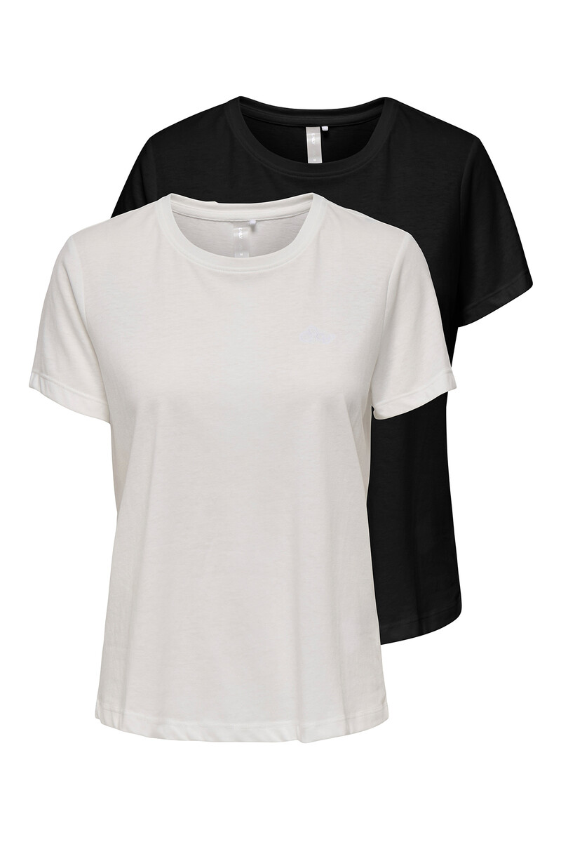 women'secret Pack 2 camisetas de manga corta regular fit