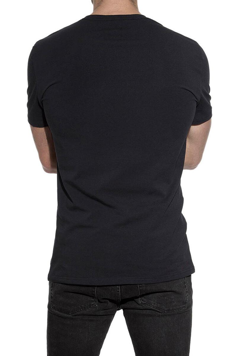 Women'secret Pack 2 Camisetas Elásticas Cuello Caja Algodón Orgánico Azul Marino