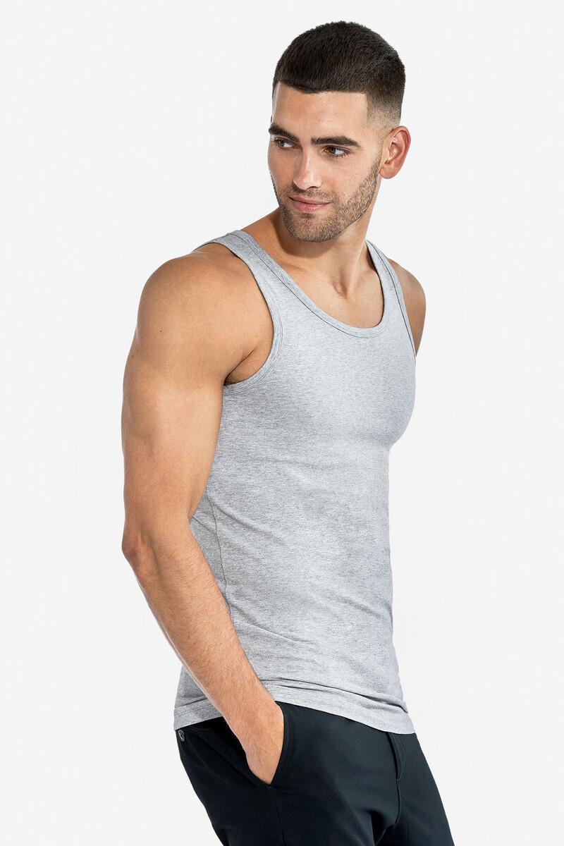 Women'secret Pack 2 Camisetas Lisas Sin Mangas Grises