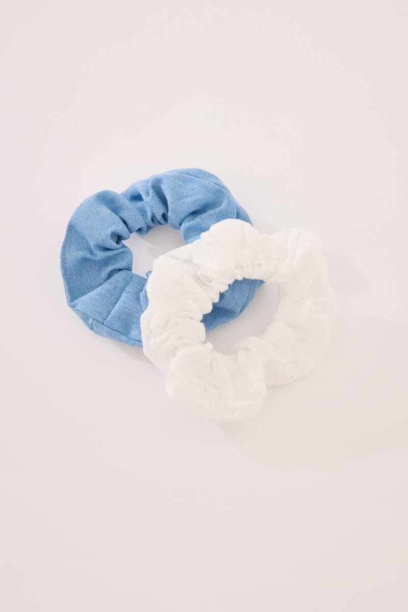 women'secret Pack 2 coleteros denim y bordado suizo