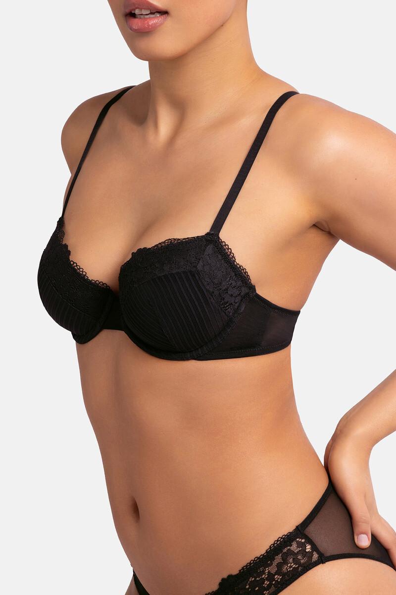 Women'secret Pack 2 Sujetadores Encaje Negro Y Rosa