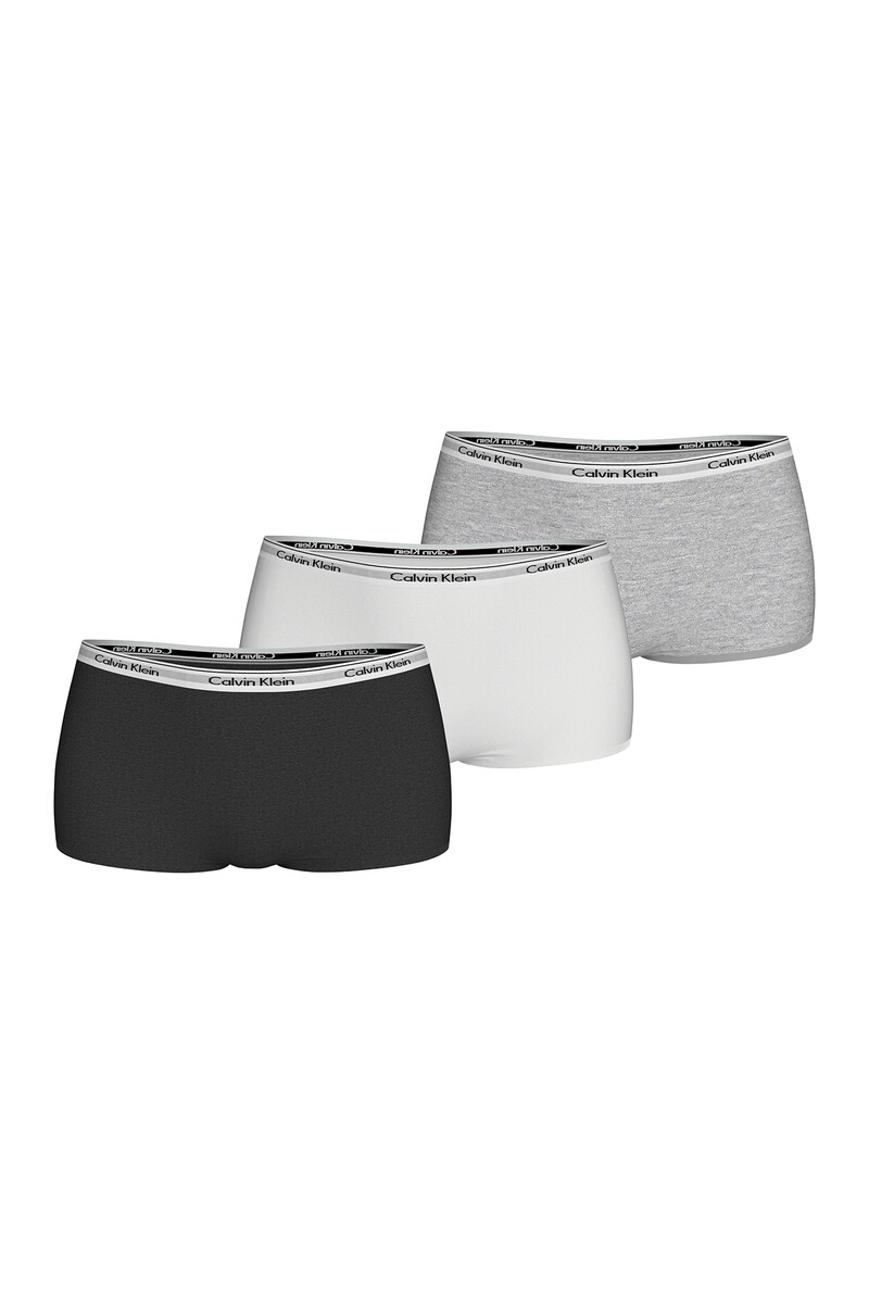 women'secret Pack 3 bragas culotte logo Calvin Klein