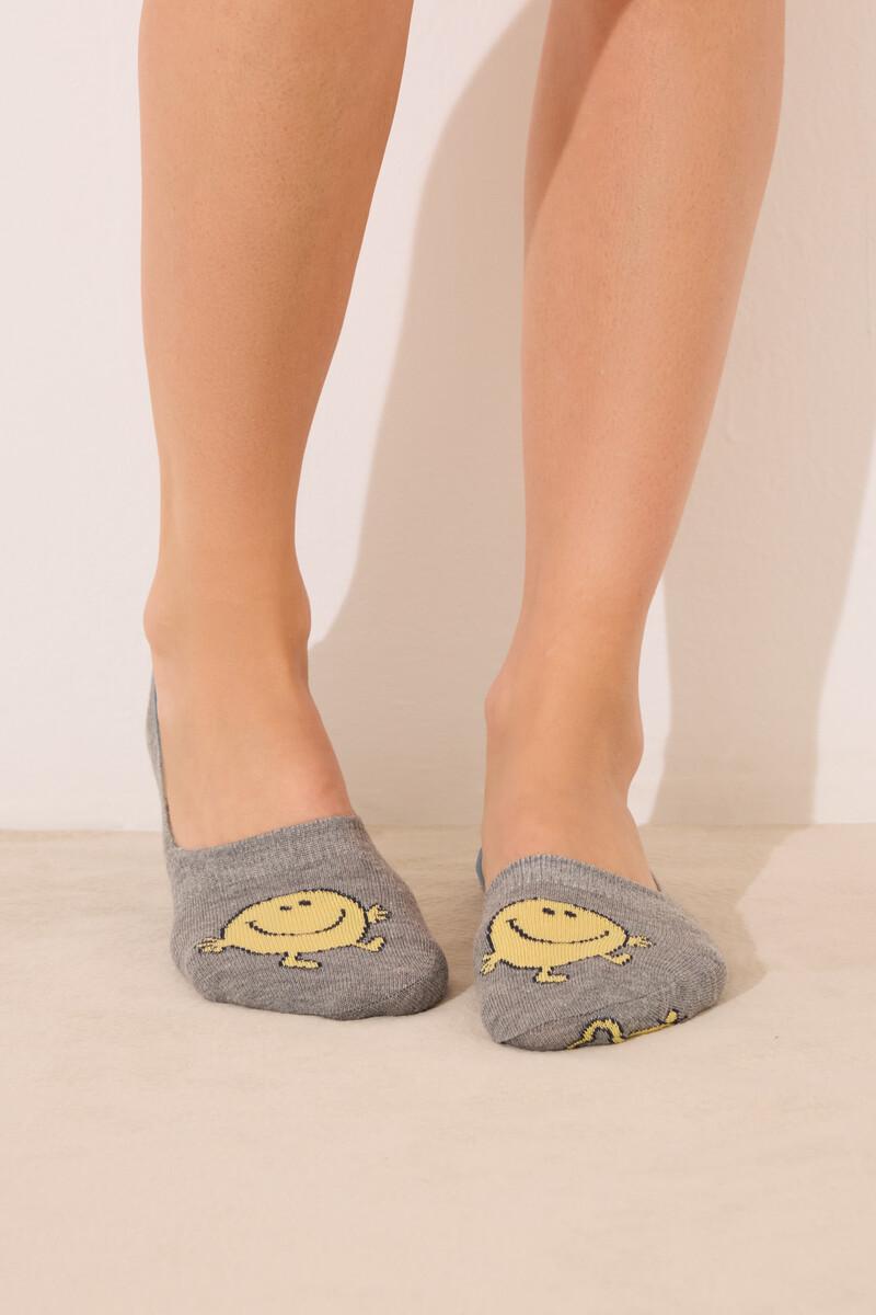 Women'secret Pack 3 Calcetines Invisibles Algodón Mr. Men
