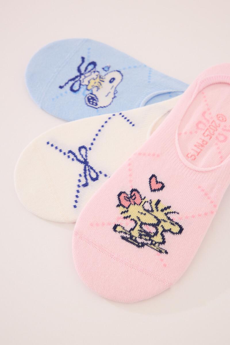 Women'secret Pack 4 Calcetines Invisibles Algodón WS